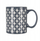 Керамичка шолја Blue Ceramic Mug, за микробранова, за машина за садови, сина