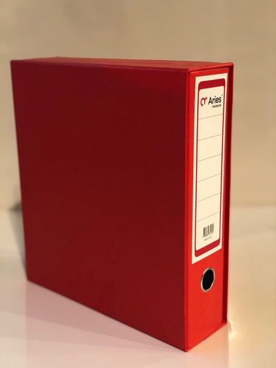 Regjistrator me kuti ARIES PREMIUM A4/80, i kuq