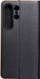 Mbulesë libri Vennus për Samsung Galaxy S24 Ultra, lëkurë ekologjike, me magnet, e zezë