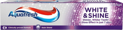 Pastë dhëmbësh Aquafresh White &amp; Shine, 100 ml, për zbardhje