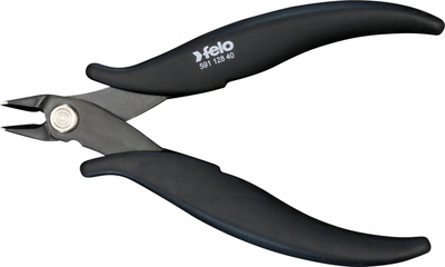 Прецизни странични клешти Felo Precision Side Cutters, 128 mm, ергономска рачка