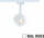 Spot dritë Paulmann URail LED Litov Pane, 7.4W, 3000K me rregullim drite, i bardhë
