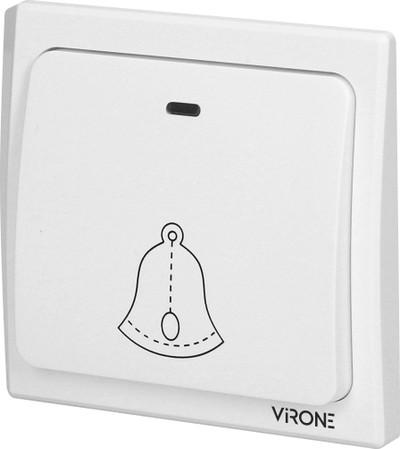 Buton zileje Orno WAYO AC, wireless, pa bateri, i papërshkueshëm nga uji