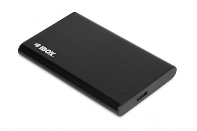 Kuti e jashtme iBOX IEUHDD5BK, 2.5" SATA, USB 3.1, e zezë