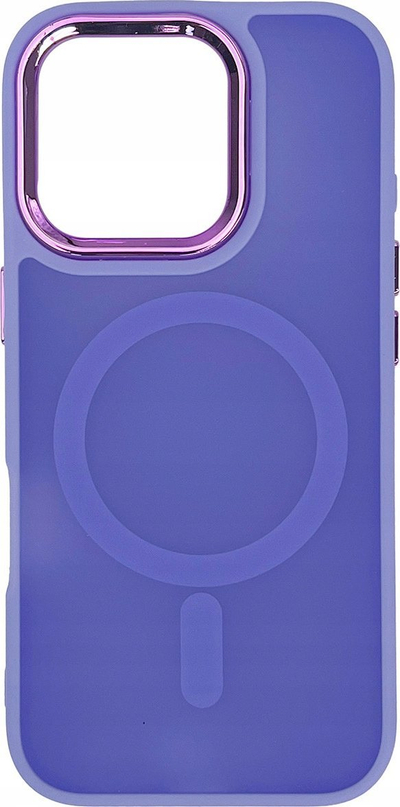 Футрола MagSafe Fashion Case за Apple iPhone 16 Pro, TPU, мат виолетова