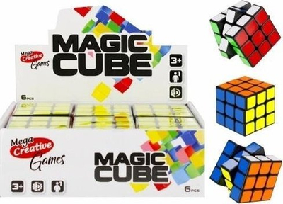 Lodër edukative Mega Creative Magic Cube, kub logjik, shumëngjyrësh