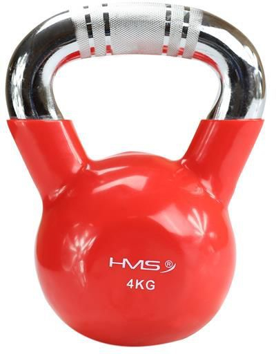 Peshë për ushtrime Kettlebell HMS KTC08, 8 kg, e kuqe