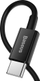 Kabllo karikimi Baseus BSU2666, USB C në Lightning, 1 m, 20W, e zezë