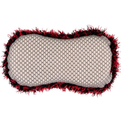 Sfungjer makine Dirt Devil Microfiber 2n1, për larje karrocerie, mikrofiber, i kuq me të zi