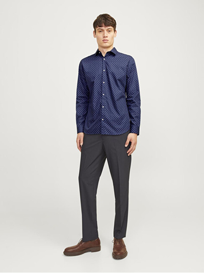 Këmishë për meshkuj Jack&Jones, e kaltër