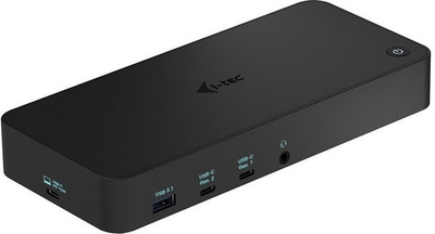 Stacion docking iTech USB 3.0 / USB-C / Thunderbolt, 4K, 3x HDMI, PD, 70W, i zi