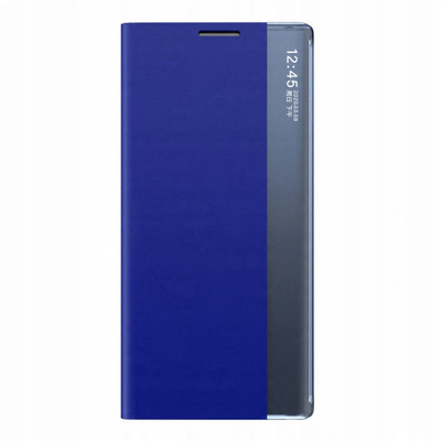 Kuti mbrojtëse për telefon Samsung Galaxy A03s, flip cover, me stand, blu