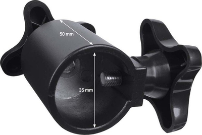 Адаптер за монтирање за статив за осветлување STAND4ME A35, 35mm, цилиндар 50mm, црн