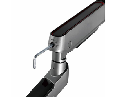 Krah monitori Serioux MM54-C012GR, për 27-45", gas spring, gri