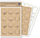 Etiketa kuzhine Interdruk Kitchen Labels, 97 copë, vetëngjitëse, bardh e zi