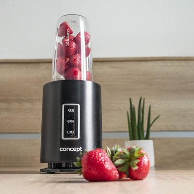 Blender tavoline Concept Nutri SM1500, 1200W, enë Tritan 1L, i zi
