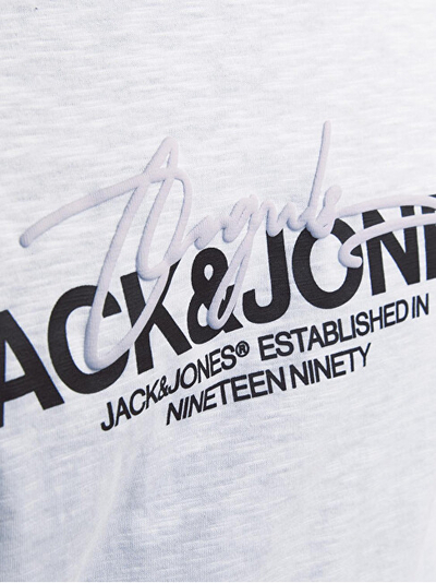 Bluzë për meshkuj Jack&Jones, e bardhë