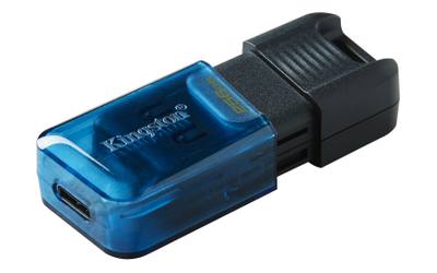 USB мемориски стик Kingston DataTraveler 80, 256GB, USB-C 3.2, сив