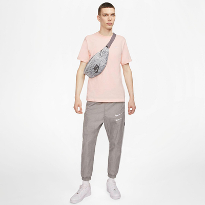 Bluzë Nike Sportswear Club, pambuk 100%, Washed Coral dhe e bardhë