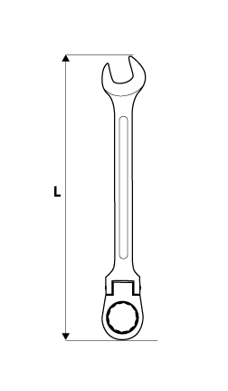 Çelës i kombinuar NEO (09-061), 19 mm