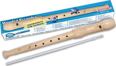 Flautë druri Bontempi 31 3210, sistem barok, për shkollë, ngjyrë natyrale