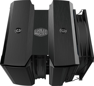 Ftohës CPU Cooler Master MasterAir MA824 Stealth, dual tower, 8 heat pipe, i zi