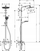 Set dushi Hansgrohe Crometta S 240 Showerpipe, 1 rrymë, me përziers, krom