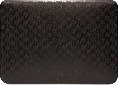 Husë laptopi Karl Lagerfeld Sleeve KLCS16SAKHPCK, 16\", lëkurë eko Saffiano, e zezë