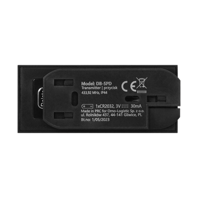 Buton zile dere Virone DB-5, wireless, IP44