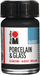 Ngjyrë për porcelan dhe xham Marabu Paint, me shkëlqim, 15 ml, e zezë