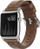 Rrip ore Nomad Traditional Band Horween, 46mm 49mm, Rustic Brown, argjend
