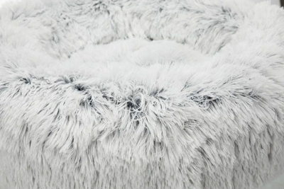 Shtrat për kafshë Trixie Harvey, 50 cm, pelush, bardh e zi