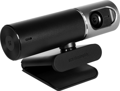 Webcam Streamplify CAM PRO 4K RGB, 8.5MP, 4K 30FPS, e zezë