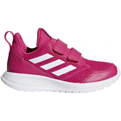 Atlete për kalamoj Adidas AltaRun CF, Cloudfoam, me shirit ngjitës, të bardha