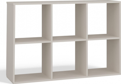 Raft librash TopEshop Shelf, 110 x 30 x 75 cm, me 6 ndarje, ngjyrë cashmere
