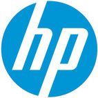 Logo HP, blu