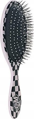 Furçë flokësh Wet Brush Original Detangler Hipster Checkers, antinyje, për flokë të lagur dhe të tharë, shumëngjyrëshe