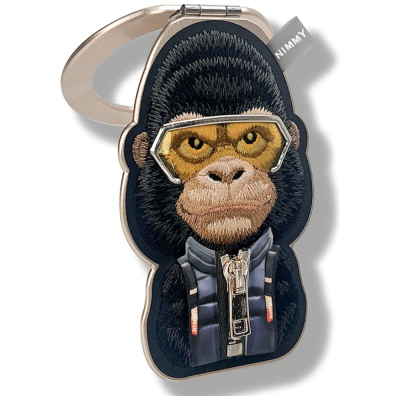 Magnet dekorativ Nimmy Cool&amp;Cute 2.0 Gorilla, varëse magnetike, gorillë, i zi