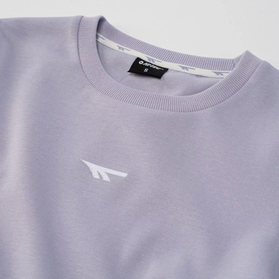 Bluzë sportive Hi-Tec Niase Sweatshirt W 92800621046, për goca, nga poliester edhe pambuk, me ngjyrë vjollcë