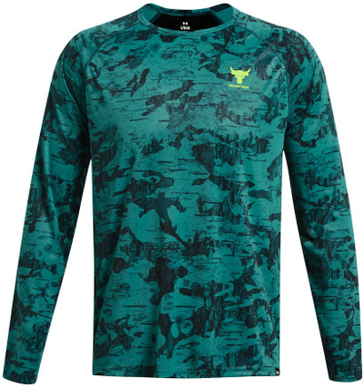 Bluzë trajnimi Under Armour Performance me mëngë t’gjata, për palestër, blu