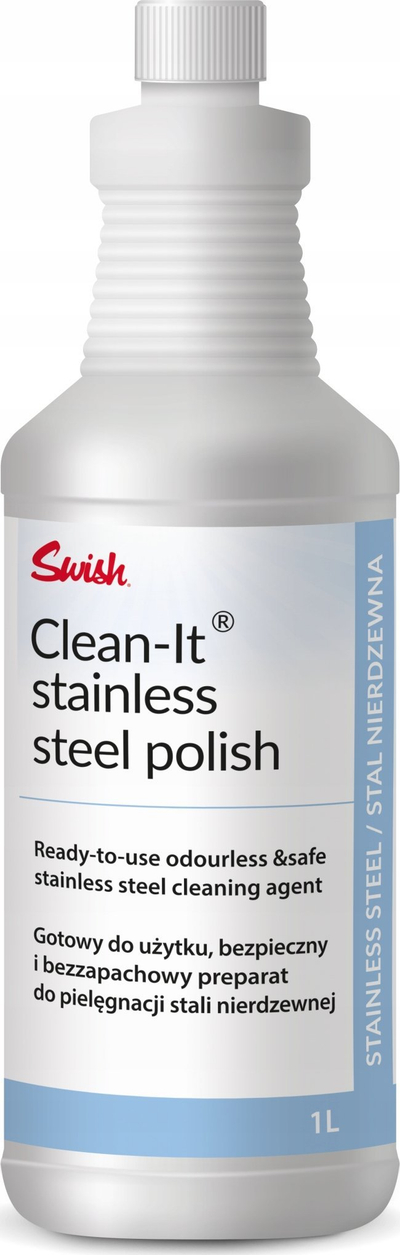 Pastë pastruese çelik inox Swish Stainless Steel Polish, pastrim dhe lustër, metalik