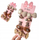 Set llastikësh flokësh ECARLA GUM170, 10 copë, shumëngjyrësh