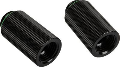 Zgjatues ftohje uji Bitspower Touchaqua 30mm G1/4, set 2 copë, i zi