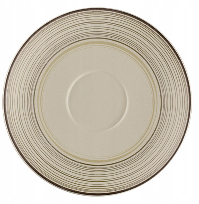 Pjatëz porcelani RAK Argila Larissa Saucer, 6.7", e bardhë