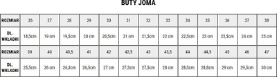 Atlete futsalli Joma Maxima 2303 Indoor, për çuna, me shollë për brenda, blu e errët