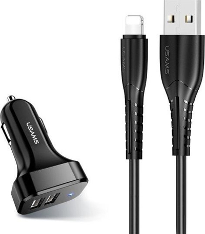 Karikues Usams C13 2x USB-A 2.1 A (NTU35LC13TZ), i zi
