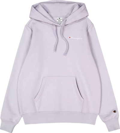 Bluzë me kapuç Champion Hooded Sweatshirt W 117530 VS057, për goca, pambuk, lejla e çelët