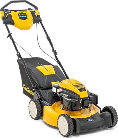 Kosë me benzinë Cub Cadet 53 cm, motor 159 cm³, shportë 70 L, e verdhë