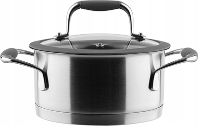 Tenxhere me kapak Vinzer Profi 50183, 2.4L, 18cm, argjendtë