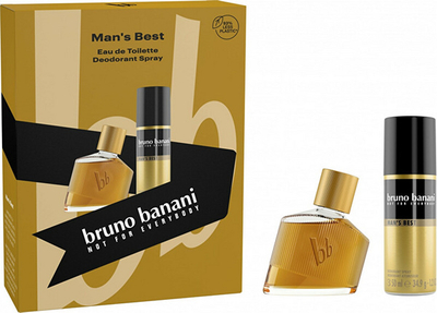 Set Bruno Banani Man's Best - Eau de Toilette 30 ml + deodorant 50 ml